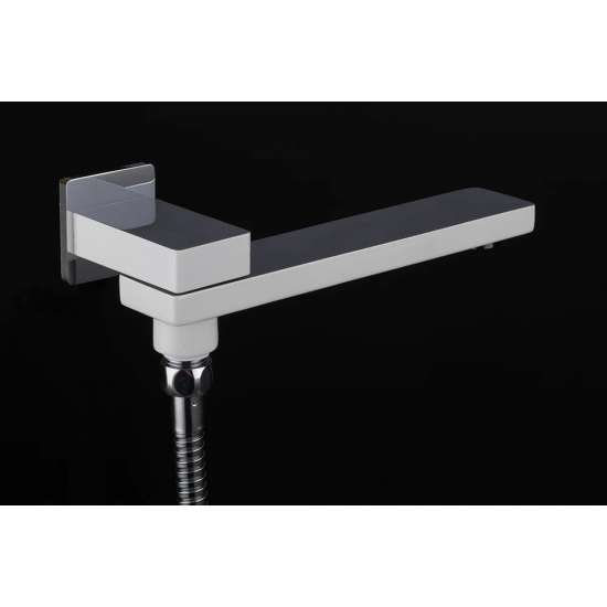 Душевой комплект GAPPO G17-8 G7117-8 белый / хром С ВНУТРЕННЕЙ ЧАСТЬЮ