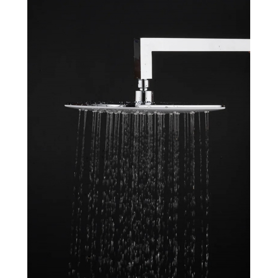 Душевой комплект GAPPO G17-8 G7117-8 белый / хром С ВНУТРЕННЕЙ ЧАСТЬЮ