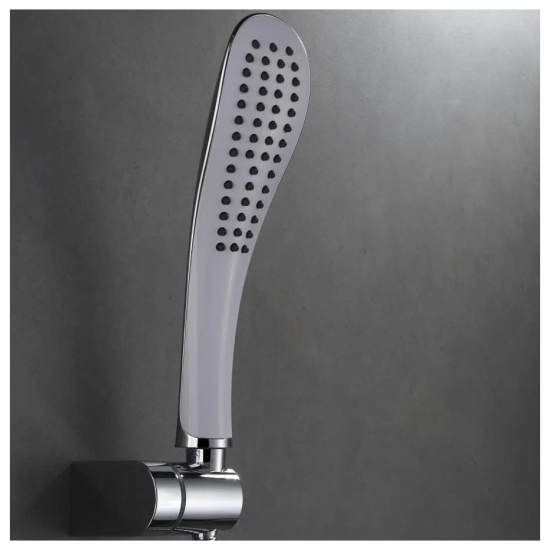 Душевой комплект GAPPO G48-8 G7148-8 белый / хром С ВНУТРЕННЕЙ ЧАСТЬЮ