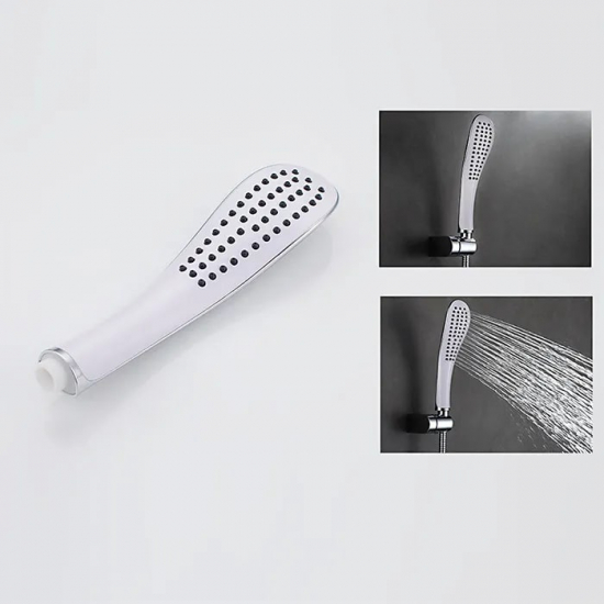 Душевой комплект GAPPO G48-8 G7148-8 белый / хром С ВНУТРЕННЕЙ ЧАСТЬЮ