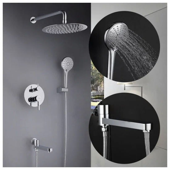 Душевой комплект GAPPO G7104 С ВНУТРЕННЕЙ ЧАСТЬЮ