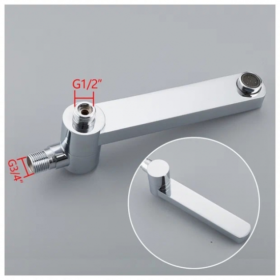 Душевой комплект GAPPO G7104 С ВНУТРЕННЕЙ ЧАСТЬЮ