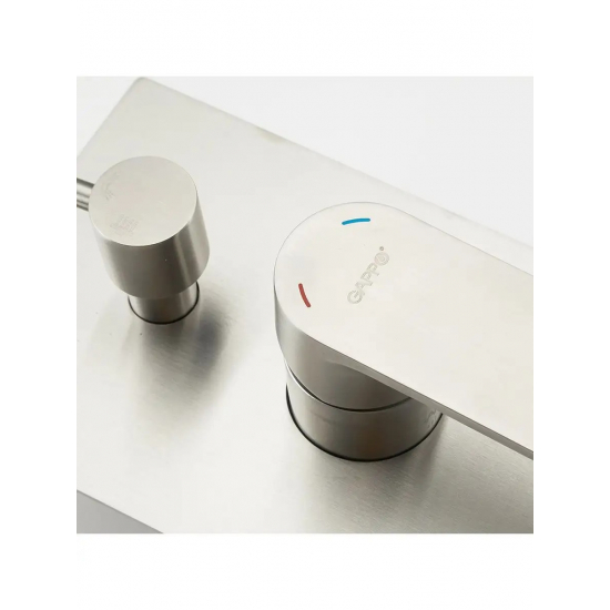 Душевой комплект GAPPO G99 G7199-20 сатин, С ВНУТРЕННЕЙ ЧАСТЬЮ 