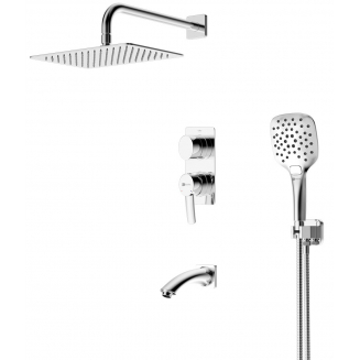 Душевой комплект LEMARK Atlantiss LM3242C С ВНУТРЕННЕЙ ЧАСТЬЮ