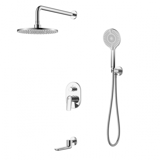 Душевой комплект LEMARK Verba LM11422C С ВНУТРЕННЕЙ ЧАСТЬЮ