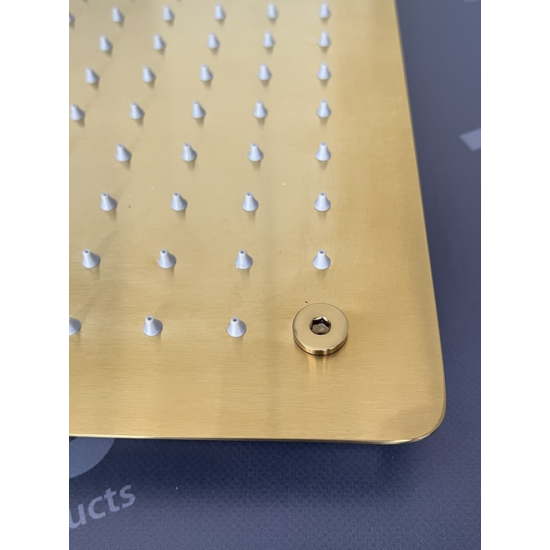 Душевой комплект встраиваемый термостатический TIMO Petruma SX-5019/17SM золото С ВНУТРЕННЕЙ ЧАСТЬЮ