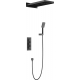 Душевой комплект встраиваемый термостатический TIMO Petruma SX-5039/03SM чёрный С ВНУТРЕННЕЙ ЧАСТЬЮ