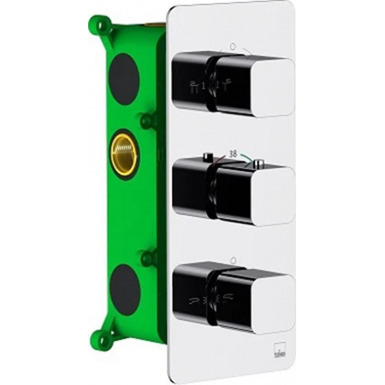 Душевой комплект встраиваемый термостатический TIMO Petruma SX-5049/00SM С ВНУТРЕННЕЙ ЧАСТЬЮ