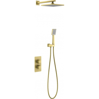 Душевой комплект встраиваемый термостатический TIMO Petruma SX-5059/17SM золото С ВНУТРЕННЕЙ ЧАСТЬЮ 