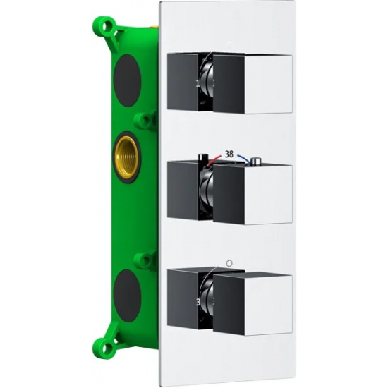 Душевой комплект встраиваемый термостатический TIMO Petruma SX-5079/00SM С ВНУТРЕННЕЙ ЧАСТЬЮ