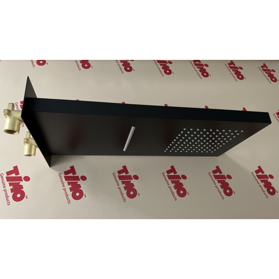 Душевой комплект встраиваемый термостатический TIMO Petruma SX-5079/03SM чёрный С ВНУТРЕННЕЙ ЧАСТЬЮ