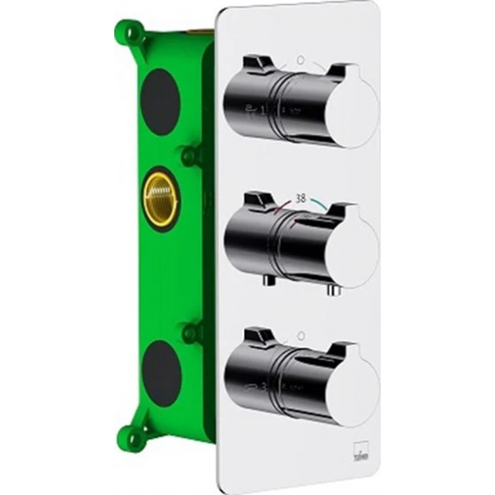 Душевой комплект встраиваемый термостатический TIMO Petruma SX-5149/00SM С ВНУТРЕННЕЙ ЧАСТЬЮ