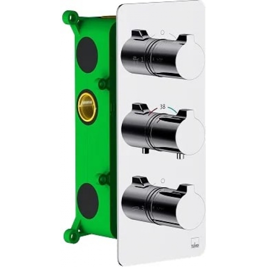 Душевой комплект встраиваемый термостатический TIMO Petruma SX-5169/00SM С ВНУТРЕННЕЙ ЧАСТЬЮ