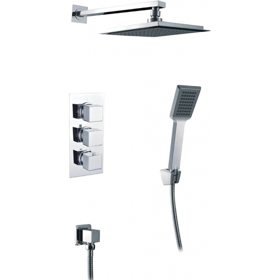 Душевой комплект встраиваемый термостатический TIMO Tetra-Thermo SX-0179/00SM С ВНУТРЕННЕЙ ЧАСТЬЮ