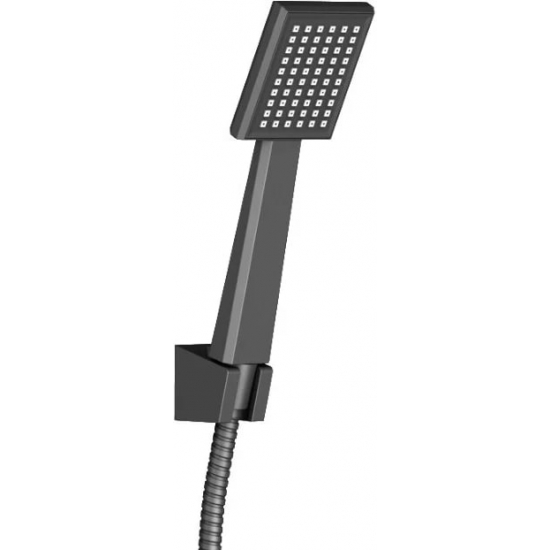 Душевой комплект встраиваемый термостатический TIMO Tetra-Thermo SX-0179/03SM чёрный 