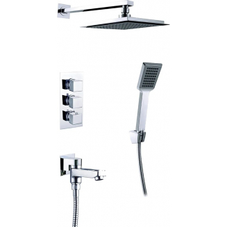 Душевой комплект встраиваемый термостатический TIMO Tetra-Thermo SX-0199/00SM С ВНУТРЕННЕЙ ЧАСТЬЮ