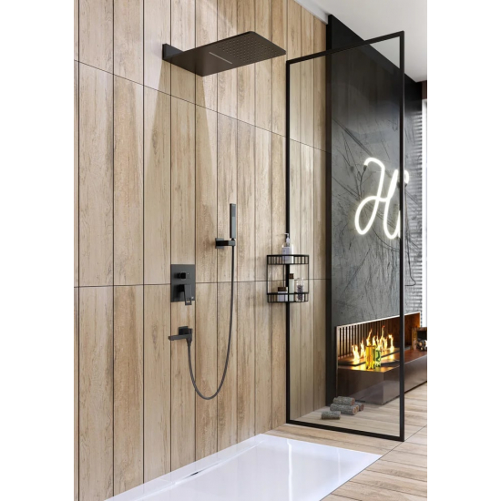 Душевой комплект встраиваемый TIMO Briana SX-7119/03SM чёрный С ВНУТРЕННЕЙ ЧАСТЬЮ