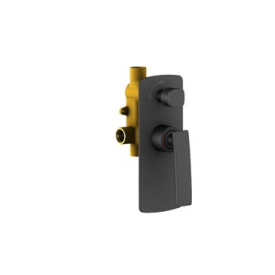 Душевой комплект встраиваемый TIMO Helmi SX-4099/03SM чёрный С ВНУТРЕННЕЙ ЧАСТЬЮ