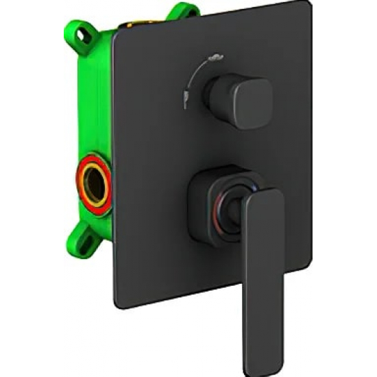 Душевой комплект встраиваемый TIMO Torne SX-4319/03SM чёрный С ВНУТРЕННЕЙ ЧАСТЬЮ