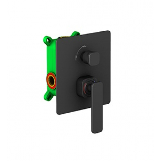 Душевой комплект встраиваемый TIMO Torne SX-4399/03SM чёрный С ВНУТРЕННЕЙ ЧАСТЬЮ