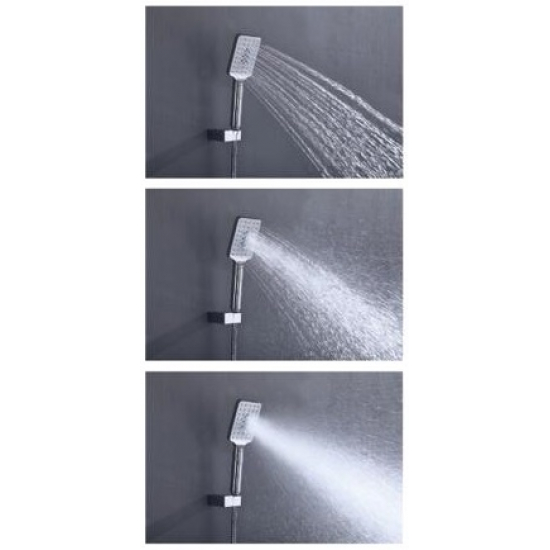 Душевой комплект встраиваемый TIMO Torne SX-4399/03SM чёрный С ВНУТРЕННЕЙ ЧАСТЬЮ