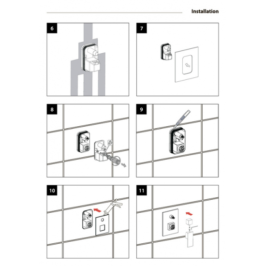Душевой комплект встраиваемый встраиваемый TIMO Briana SX-7119/00SM С ВНУТРЕННЕЙ ЧАСТЬЮ