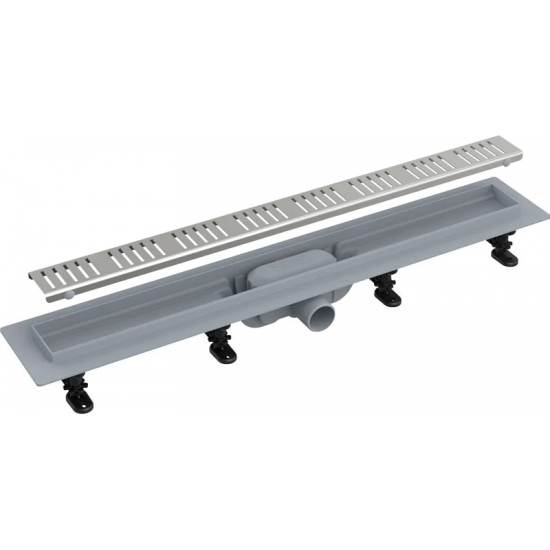 Душевой лоток ALCA PLAST APZ10-750M Simple с решеткой и опорами