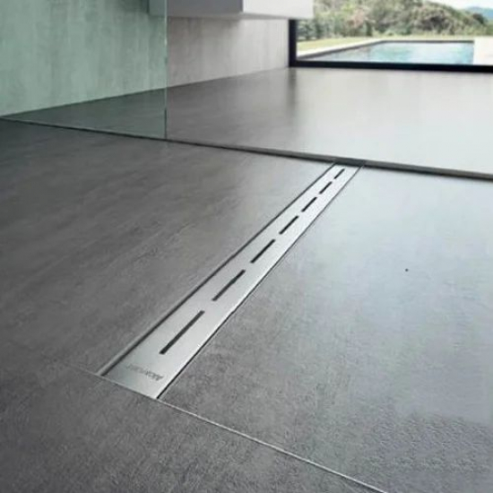 Душевой лоток ALCA PLAST APZ18-750M с решеткой и опорами