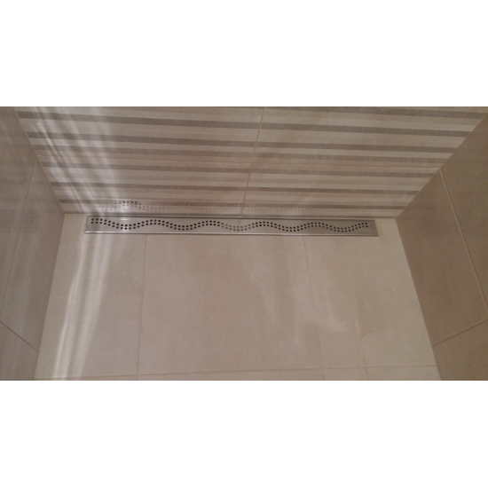 Душевой лоток ALCA PLAST APZ8-750M Simple с решеткой и опорами