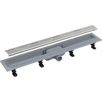 Душевой лоток ALCA PLAST APZ8-950M Simple с решеткой и опорами