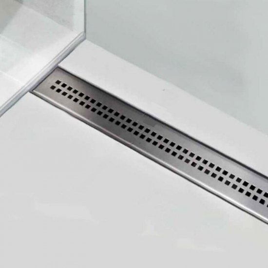 Душевой лоток ALCA PLAST APZ9-650М Simple с решеткой и опорами