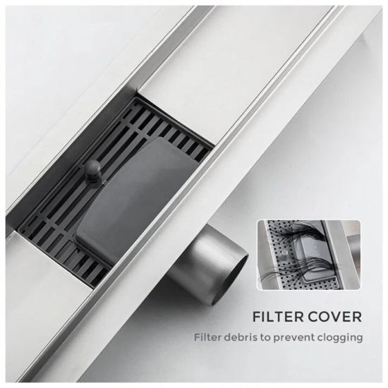 Душевой лоток GAPPO G85007-1 70x500 комбинированный затвор