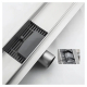 Душевой лоток GAPPO G85007-2 70x500 комбинированный затвор
