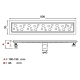 Душевой лоток GAPPO G85007-2 70x500 комбинированный затвор