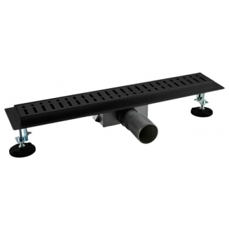 Душевой лоток GAPPO G85007-36 70x500 черный комбинированный затвор