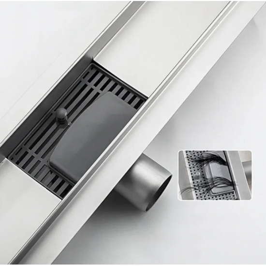 Душевой лоток GAPPO G86007-1 70x600 комбинированный затвор