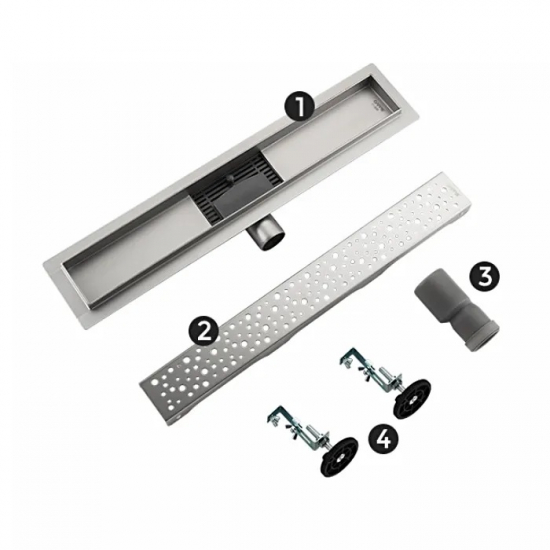 Душевой лоток GAPPO G87007-2 70x700 комбинированный затвор