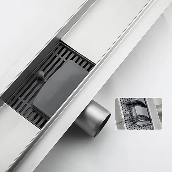 Душевой лоток GAPPO G88007-3 70x800 комбинированный затвор