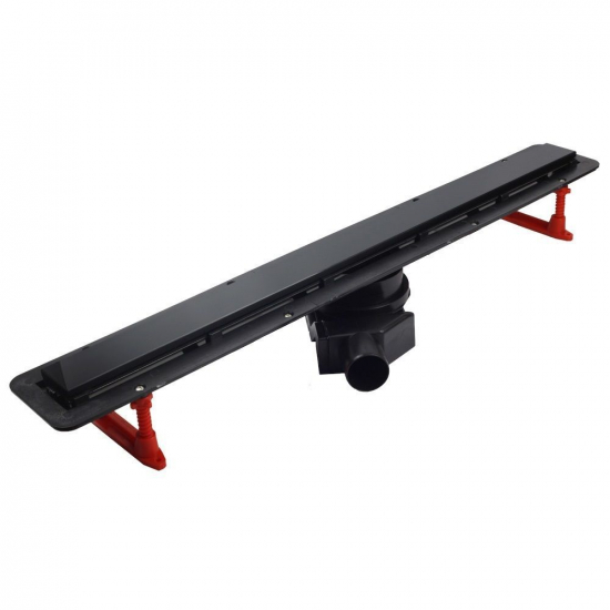 Душевой лоток Pestan Confluo Frameless Line 650 чёрный матовый