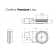 Душевой лоток Pestan Premium Line 650 хром