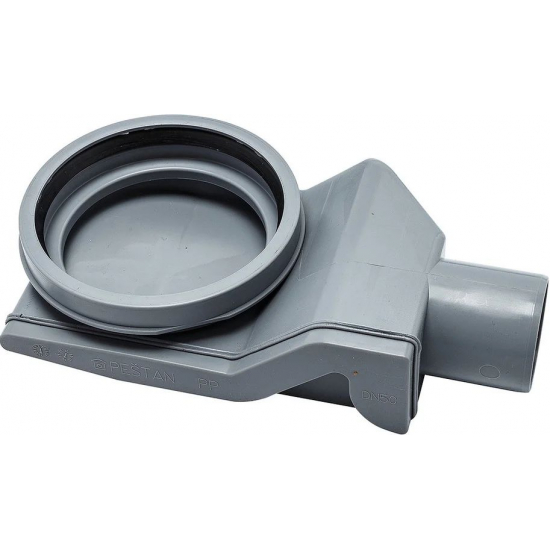 Душевой лоток Pestan Premium Line White Glass 550 белый/хром