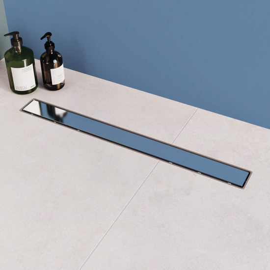 Душевой лоток RGW Drain Leo-11 60 см, решетка под плитку