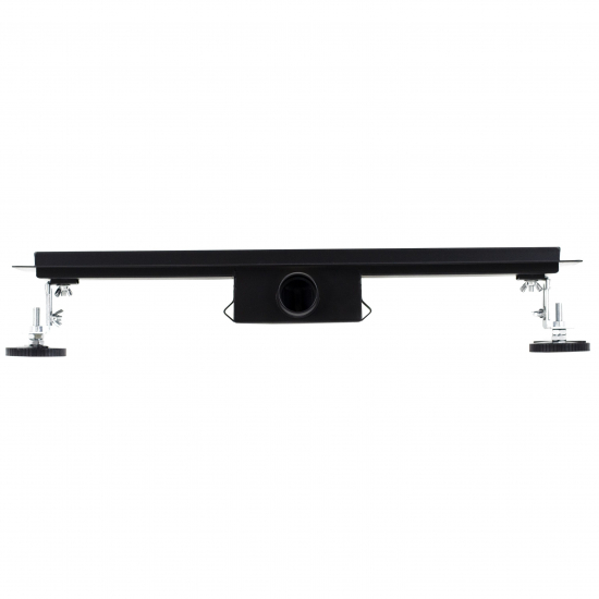 Душевой лоток SANTREK AQUA A-70600 BLACK с решеткой и опорами