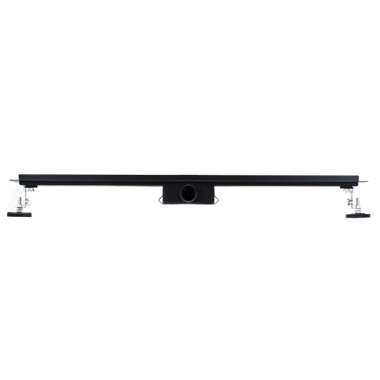 Душевой лоток SANTREK AQUA A-70800 BLACK с решеткой и опорами