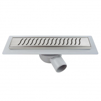 Душевой лоток VINCEA Say Almira Jasmin Bukle 70 см, хром