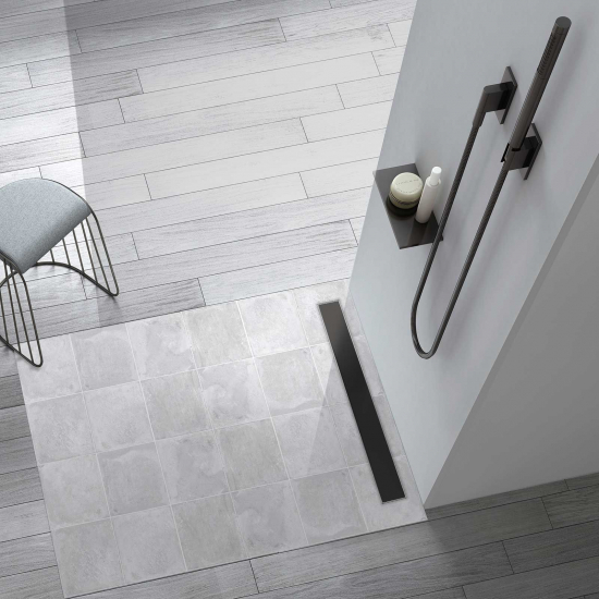 Душевой лоток VINCEA Say Optima Duz 80 см, чёрный матовый