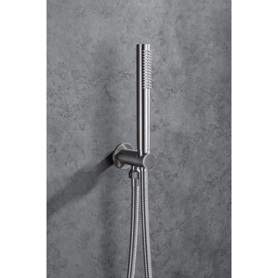 Душевой набор ALLEN BRAU Priority 5.31019-BN брашированный никель