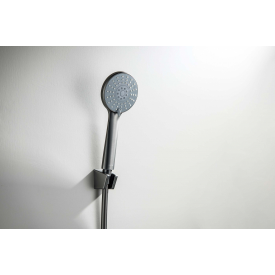 Душевой набор AQUATEK Бетта AQ2032BGM 100 3 jet оружейная сталь