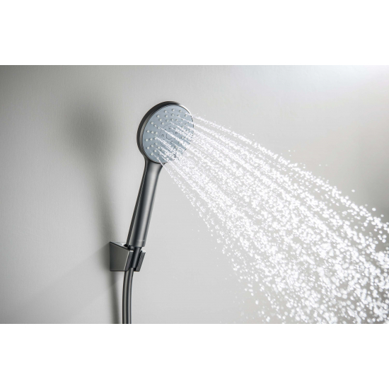 Душевой набор AQUATEK Бетта AQ2032BGM 100 3 jet оружейная сталь