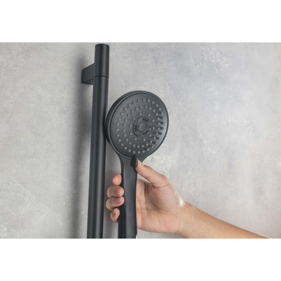 Душевой набор AQUATEK Вега AQ2010MB матовый чёрный